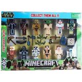 Minecraft Oyuncak Minecraft 23 Parça Aksesuarlı Star Wars - Renkli