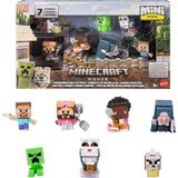 Minecraft Oyuncak Seti ve 7 Mini Aksiyon Figürü, Bir Minecraft Filmi'nden Ilham Alan Mini Mode Ço - Standart
