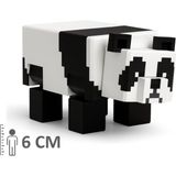 Minecraft Panda Siyah Figür