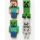 Minecraft Piksel Karakter Mıknatıs Seti Buzdolabı 3D Baskı