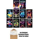 Minecraft Roman Serisi 10 Kitap Set + Okuma Sticker'ları