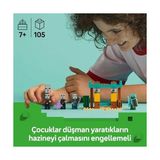 Minecraft Serseri Köylü Çöl Devriyesi 21267 – 7 Yaş ve Üzeri Kız ve Erkek Çocuklar Için Pillager, Vindicatör ve Kaktüs Şövalyesi Içeren Oyuncak Yapım Seti, Rol Yapma Oyunu Doğum Günü Hediyesi - 0 - Siyah