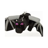 Minecraft Shadow Dragon Gölge Ejderha Peluş Oyuncak 60 CM siyah