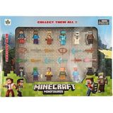 Minecraftt Oyuncak Figürleri 12 Figürlü Oyuncak Set Legoo Uyumlu 23 Parça