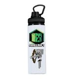 Minecrafttt Baskılı Metal Suluk 850ML. - MODEL-5