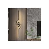 MİNEL DEKOR LED LIGHTING Aplik liva model 70 cm siyah
