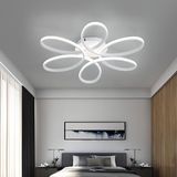 Minel Dekor LED Lıghtıng Minel Dekor Papatya Model LED 50CM, Tavan Lambası, Modern Aydınlatma, Dekoratif Şık Avize - Gövde - Beyaz