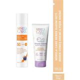 Minela Care Bebek Bakım Seti 75 ml Besleyici Bebek Güneş Kremi & Pişik Kremi Hassas Ciltler İçin