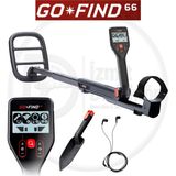 Minelab Dedektör GO-FIND 66 Hafif Katlanabilir Metal Dedektörü Su Geçirmezlik Özellikleri ile