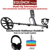 Minelab Equınox 700 Izmit Dedektör Profesyonel Metal Altın Define Arama Dedektörü Su Geçirmez Multiıq - Uzunluk: 144 cm açık / 61 cm kapalı
