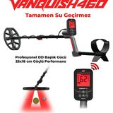 Minelab Vanquısh 460 Izmit Dedektör Metal Altın Define Arama Dedektörü Multi-Iq Su Geçirmez - Uzunluk: 142 cm (açık) / 79 cm (kapalı)