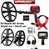 Minelab Vanquısh 540 Pro-Paket İzmit Dedektör | Metal Altın Define Arama Dedektörü Multi-Iq - Açık halde: 145 cm (57 inç), Katlanmış halde: 76 cm (30 inç)