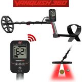 Minelab VANQUISH360 İzmit Dedektör Altın ve Define Dedektörü Şarjlı Şu Geçirmez