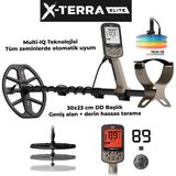 Minelab X-Terra Elıte Izmit Dedektör Multi-Iq Su Geçirmez Metal Altın Define Arama Dedektörü - Uzunluk: 138 cm açık / 63 cm kapalı