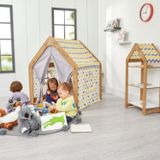 Minera 3-6 Yaş Ahşap Montessori Çocuk Oyun Evi Çadırı