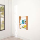 Minera Çok Amaçlı Duvar Montessori Kitaplık Ünitesi / 3 Raflı / Naturel 360111121