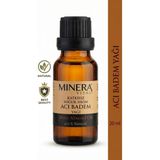 Minera Vital Acı Badem Yağı 20 ml (Bitter Almond Oil) %100 Saf Soğuk Sıkım Damlalıklı Cam Şişe