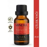 Minera Vital Çilek Yağı 20 ml (Strawberry Oil) Damlalıklı Cam Şişe