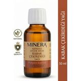 Minera Vital Kabak Çekirdeği Yağı 50 ml (Pumpkin Seed Oil) %100 Saf Soğuk Sıkım Damlalıklı Cam Şişe