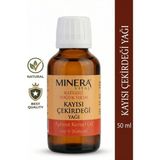 Minera Vital Kayısı Çekirdeği Yağı 50 ml (Apricot Kernel Oil) %100 Saf Soğuk Sıkım Damlalıklı Cam Şişe