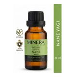 MİNERA VİTAL Nane Yağı 20 ml (Peppermint Oil) %100 Saf Uçucu Yağ Damlalıklı Cam Şişe