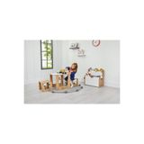 minerakids 2-4 Yaş Turna Montessori Ahşap Çocuk Oyun, Çalışma, Aktivite Masası Ve 2 Taburesi