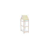 minerakids Bebek/çocuk Odası Ahşap Çok Amaçlı Raf, Oyuncak Toplama Depolama, Kitaplık - 3 Raflı Beyaz