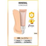 Mineral Concealer Spf 15 Yoğun Kapatıcı Metal Başlıklı Göz Altı Kapatıcısı - 202 Orta Açık