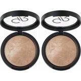 Mineral Terrabaked Powder No: 08 Radiant Highlighter - Mineral Etkili Fırınlanmış Pudra (2 Paketi) - Option-1