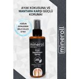 Mineroll Ayak Koku Önleyici Doğal Kristal Deodorant Sprey, Ayak Spreyi 150ml