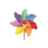 Minervahomeclothes 7 Kanat Rüzgar Gülü, Gökkuşağı Renkleri, 20 Cm, Bahçe Dekorasyonu Çok Renkli 05050505054
