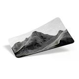 Minesk 90X40 CM XXL Gaming Mouse Pad [High Density Hybrid Kumaş] [Kaymaz Taban] [Yüksek Çözünürlüklü Baskı] Fare Altlığı Oyuncu Mousepad (Mountain İzohips)