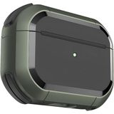 Minesk Airpods PRO 3 ile Uyumlu Armor Serisi Darbelere Karşı Ultra Güçlü Koruma Fiber Karbon Arka Tasarım Kılıf (Soft Haki, Airpods Pro 3 2025)