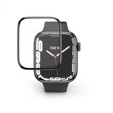 Minesk Apple Watch ile Uyumlu Nano-PPF Ekran Koruyucu Tam Kaplayan Tasarım ve Güçlü Yapışkan (41 MM)