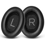 Minesk BOSE ile Uyumlu QuietComfort 45 (QC45) & Quiet Comfort SE (QC SE) için Suni Deri Kulaklık Pedi Hafızalı Yüksek Kaliteli Materyal Kulaklık Süngeri