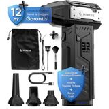 Minesk G320 Turbo Jet Fan Hava Üfleyici - 【Turbo Modda 320 Gram Hava Üfleme Gücü】- Ultra Güçlü Hava Basıncı -Taşıma Torbalı ve Ekstra Nozullu - Çıkarılabilir Batarya Sistemi