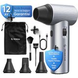 Minesk G500 HyperWind™ Turbo Jet Fan Hava Üfleyici - 【Turbo Modda 500 Gram Hava Üfleme Gücü】- Ultra Güçlü Hava Basıncı -Taşıma Torbalı ve Ekstra Nozullu