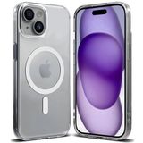 Minesk iphone 12-12 Pro ile Uyumlu SuperMatt Serisi Arkası Parmak izi Tutmayan Sert Mat Polikarbonat Kenarları Tpu Silikon Metal Tuşlu Premium Şeffaf Kılıf Kapak (Manyetik, 12-12 Pro)