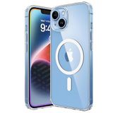 Minesk iPhone 16e / 17e için Magsafe ile Uyumlu Kılıf Ultra Şeffaf Görünümlü ve Çember Kısmı Boya Olmayan Yeni Versiyon (16e / 17e)