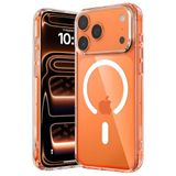 Minesk iPhone 17 Air için Origin Serisi Premium Kalite Magsafe ile Uyumlu Kılıf Crystal Clear Super Şeffaf Materyal ve İnceltilmiş 3D Gerçek Manyetik Çember (17 Air)