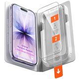 Minesk iPhone 17 için ULTRA EASY SUPER GLASS (2 ADET) İnce Çerçeve Temperli Cam Ekran Koruyucu Yeni Nesil Akıllı Hizalama Kutusu ile Kolay Uygulama (17)