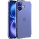 Minesk iPhone 17 ile Uyumlu SuperMatt Serisi Arkası Parmak izi Tutmayan Sert Mat Polikarbonat Kenarları Tpu Silikon Metal Tuşlu Premium Şeffaf Kılıf Kapak (Klasik, 17)