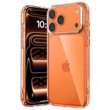 Minesk iPhone 17 Pro Max ile Uyumlu Crystal Clear (Ultra Şeffaf Silikon) Kılıf Arkası Sert Polikarbonat Kenarları Yumuşak TPU Darbe Emici iç Hava Yastığı Destekli Kapak (17 Pro Max)