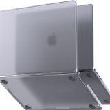 Minesk MacBook Air 13,6 ile Uyumlu M5 (A3449) M4 (A3240) M3 (A3113) M2 (A2681) Polikarbonat Sert Koruyucu Çizilme ve Darbe Önleyici Kılıf (Mat-Uzay Gri, 13.6 inç 2022-2023-2024-2025-2026)