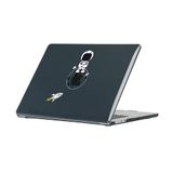 Minesk Macbook Pro M1 / M2 13'' ile Uyumlu Sert Polikarbonat Koruyucu Kılıf (A1706/A1708/A1989/A2159/A2251/A2289/A2338) (Baskılı - 14)