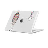 Minesk Macbook Pro M1 / M2 13'' ile Uyumlu Sert Polikarbonat Koruyucu Kılıf (A1706/A1708/A1989/A2159/A2251/A2289/A2338) (Baskılı - 1)