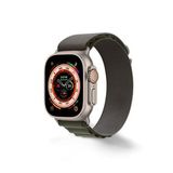 Minesk Siyah Yeşil Apple Watch Uyumlu 42 mm 44 mm 45 mm 49 mm 1/2/3/4/5/6/Se/7/8/Ultra Akıllı Saat Alpine Loop Kordon ve Kayışı