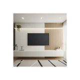 Minezza Lilia Tv Ünitesi MDF Parlak Beyaz 200 Cm