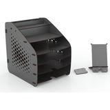 Mingitav Design Otto Fx Large Hexa 6 Renk A4 Evrak Rafı Masaüstü Organizer Siyah