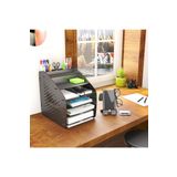 Mingitav Design Otto Large Hexa 6 Renk A4 Evrak Rafı Masaüstü Organizer